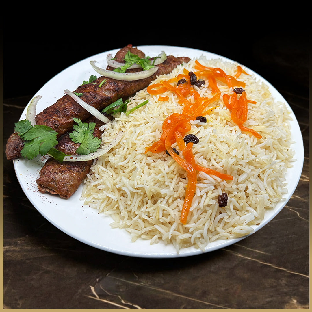 Koobideh Kebab On Rice