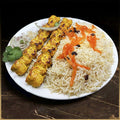 Morgh Kebab On Rice